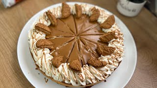 RECETTE CHEESECAKE AU SPECULOOS facile à réaliser [upl. by Einotna]