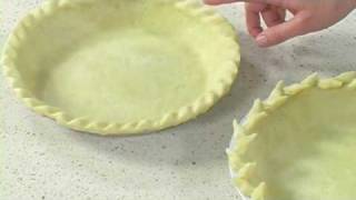 How to Crimp Decorative Pie Crusts [upl. by Redfield]