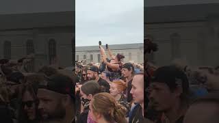 Crowd Surfing Fail  Inkcarceration 2023 [upl. by Balbinder]