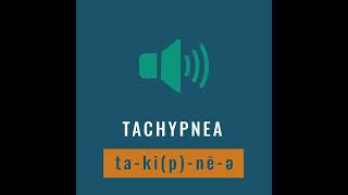 How To Pronounce Tachypnea [upl. by Orsola310]