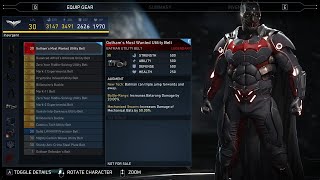 The 1Man  Batman Legendary Gear Unlocked  Injustice 2 [upl. by Ahseka]