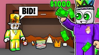 BIDDING MADE Me Thousands on Roblox Bid Battles [upl. by Aldus]