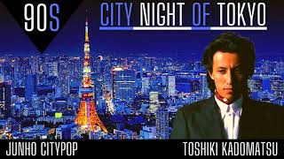 TOSHIKI KADOMATSU 角松敏生 CITYPOP MIX2  90S CITY NIGHT OF TOKYO [upl. by Laurette37]