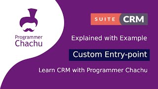 Custom Entrypoint in Suitecrm with example [upl. by Eriam944]