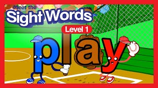 Meet the Sight Words  Level 1 FREE  Preschool Prep Company [upl. by Eniamret]