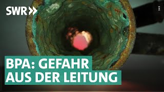 Bisphenol A im Wasser nach RohrSanierung mit Epoxidharz  Marktcheck SWR [upl. by Heron]