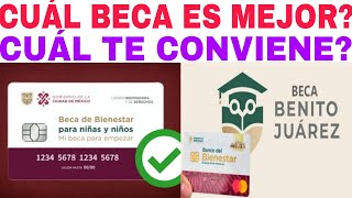 🔥CUÁL BECA ES MEJOR 🎁BECA BENITO JUÁREZ 🎉 MI BECA PARA EMPEZAR 2025 EN CUÁL ME REGISTRO [upl. by Ahseral]