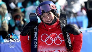 Eileen Gu dominates womens halfpipe for second gold medal  Winter Olympics 2022  NBC Sports [upl. by Lorianne449]