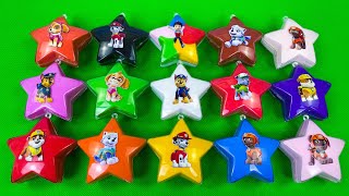 Paw patrol Looking For Ryder Paw Patrol Clay With Colorful Stars  Satisfying ASMR Video [upl. by Urania]