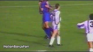 Fc Barcelona  Valladolid 21 19911992 [upl. by Annairb702]