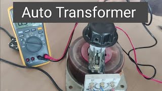 AutoTransformer Working principle [upl. by Vanhook]