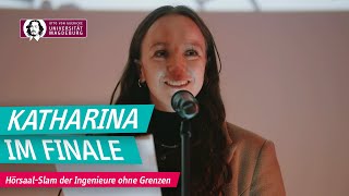 Katharina im Finale  HörsaalSlam 2023 OVGU [upl. by Anivlis]