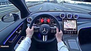 The New Mercedes GLC AMG 2024 Test Drive [upl. by Yelsnia]