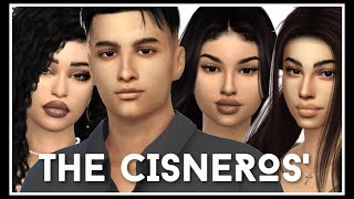 The Cisneros Family Patreon  Sims 4 CAS  CC Folder amp Sims Download [upl. by Garson]