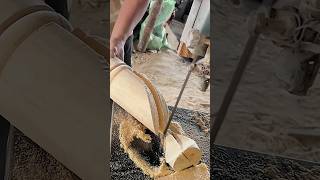 Process for carving wood from blades  Good tools and machinery can increase work efficiency [upl. by Marilin638]