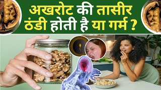 Akhrot Ki Taseer अखरोट की तासीर ठंडी या गर्म अखरोट खाने के फायदे Akhrot Ke Fayde Walnut Benefits [upl. by Nahsor]