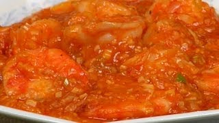 How to Make Ebi Chili StirFried Prawns in Chili Sauce Recipe  Cooking with Dog [upl. by Issor949]