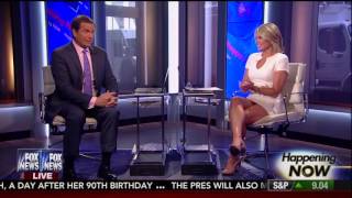 Heather Nauert incredible hot legs  Happening Now  041816 [upl. by Eppes]