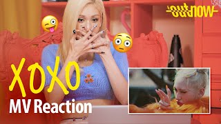 JEON SOMI 전소미 XOXO💔❤️ MV Reaction😜  OUTNOW 211029 [upl. by Leksehcey]