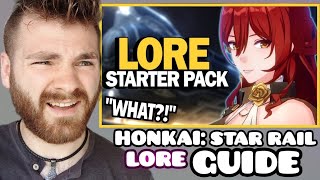 First Time REACTING to quotA Beginners Guide to the Lore of Honkai Star Railquot  REACTION [upl. by Samira]