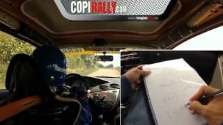 Copiloto Rally  Toma de notas [upl. by Ytisahc]