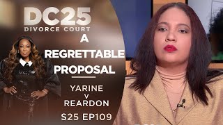 A Regrettable Proposal Carolina Yarine v Courtney Reardon [upl. by Ammamaria237]