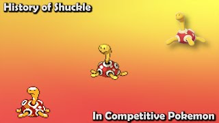 How GREAT was Shuckle ACTUALLY  History of Shuckle in Competitive Pokemon [upl. by Nibur]