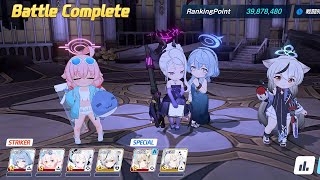 Blue Archive Hieronymus Raid Indoor Torment mode  39878k pts [upl. by Aihseket]