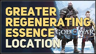 How to get Greater Regenerating Essence God Of War Ragnarok Relic [upl. by Adine581]