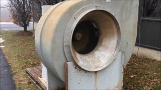 Hartzell 24000 CFM Exhaust Blower EB2211 [upl. by Maice155]