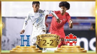 ⚽ Honduras 2  2 Canadá ⭐ CONCACAF ⚽ NARRACIÓN CC BY 30 [upl. by Bing86]