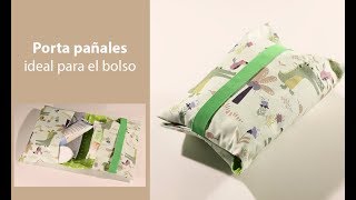 Portapañales  Cartera para pañales [upl. by Amada]