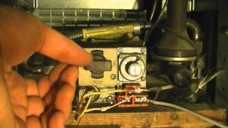 How To Light The Pilot Light On A Gas Heater [upl. by Ennahteb]