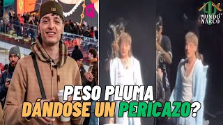 VIDEO¡ de Peso Pluma ¿Dándose un Pericazo en pleno conciertoquot [upl. by Terencio]