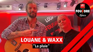 Louane et Waxx interprètent quotLa pluiequot en live dans Foudre [upl. by Eerdua528]