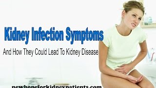 Kidney infection symptoms and how they could lead to kidney disease [upl. by Arnelle]