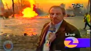 Northridge Earthquake  1994 NEWS COVERAGE [upl. by Lewap]