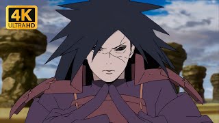 Madara vs Shinobi Alliance 4K 60FPS Naruto Shippuden [upl. by Nido57]