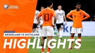 Highlights Nederland  Duitsland 24032019 EKkwalificatie 2020 [upl. by Telfore]