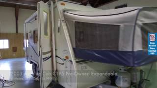 2003 Aerolite Cub C195 Pre Owned Expandable Travel Trailer Video [upl. by Nikki]