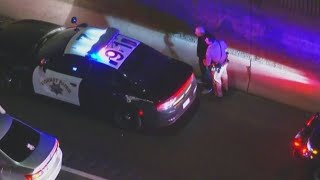 Police chase alleged DUI driver through LA County [upl. by Aramahs300]