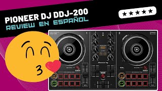 Pioneer DJ DDJ200 🇪🇸 Unboxing amp Review [upl. by Aikemahs]