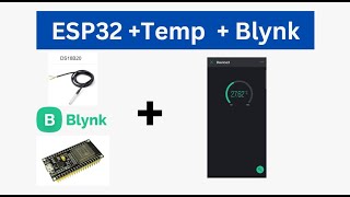 ESP32 and Ds18B20 Temp Sensor [upl. by Zachariah]