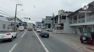 Travessia por Jaraguá do Sul SC Vídeo 01  3108 [upl. by Yeniffit]