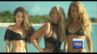 Christie Brinkley Outtakes  Sports Illustrated Swimsuit 2017 [upl. by Hamirak]