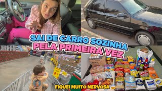 NOSSA PRIMEIRA COMPRA DO MÊS DE CARRO 😍🙌🏻 ACABOU O SOFRIMENTODIA DE EXAMES DO PRIMEIRO TRIMESTRE 🤰 [upl. by Kerwin]