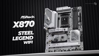 A quotbudgetquot X870 board  ASRock X870 Steel Legend WIFI [upl. by Snook]