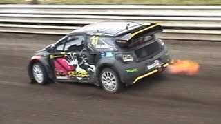 Best of Rallyecross EM Estering 2013 Supercars  by rallyeszenede [upl. by Drucill]