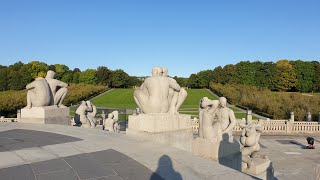 Frogner Park  Vigeland Sculpture Park Oslo Norway [upl. by Acirea]