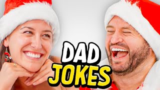 Dad Jokes  Dont laugh Challenge  Sam vs Andrew  Raise Your Spirits [upl. by Neumark]